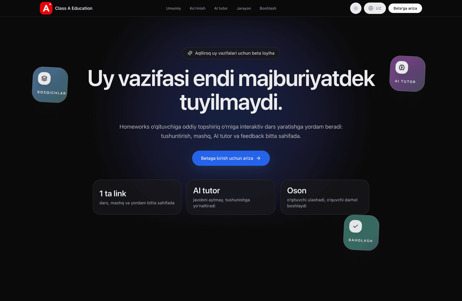 Class AI Education